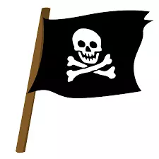 Le drapeau pirate, contre les nations