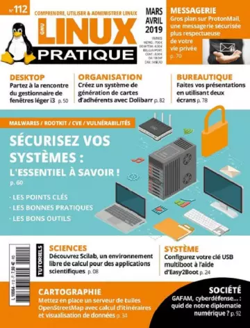 Linux Pratique N°112 – Mars-Avril 2019  [Magazines]