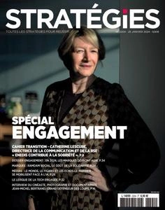 Stratégies - 25 Janvier 2024  [Magazines]