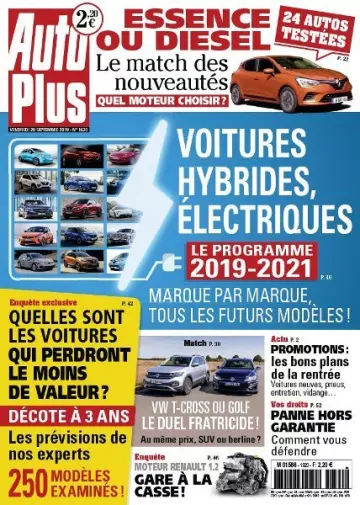Auto Plus - 20 Septembre 2019  [Magazines]