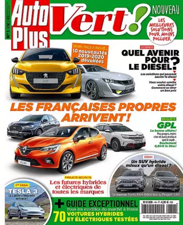 Auto Plus Vert N°1 – Mars-Mai 2019  [Magazines]