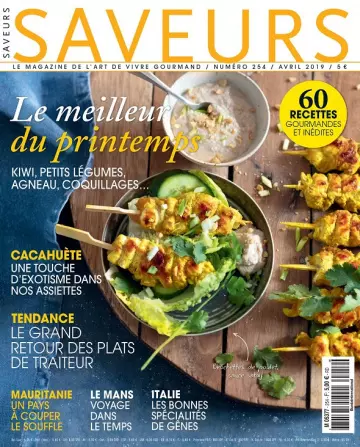 Saveurs N°254 – Avril 2019 [Magazines]