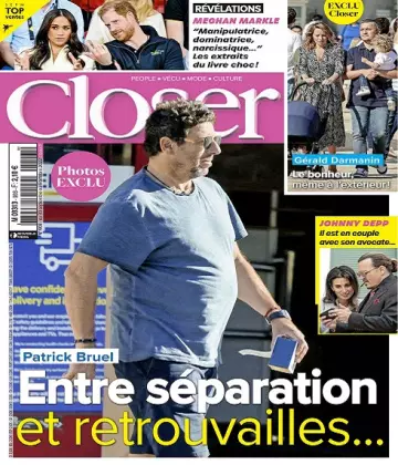 Closer N°903 Du 30 Septembre 2022  [Magazines]
