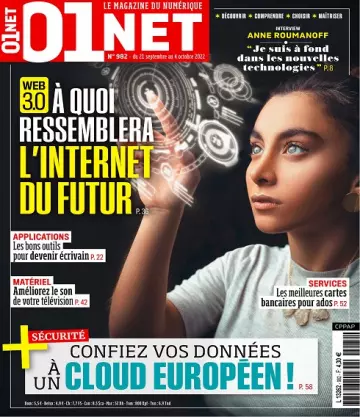 01Net N°982 Du 21 Septembre 2022  [Magazines]