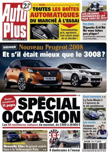Auto Plus - 13 Septembre 2019  [Magazines]