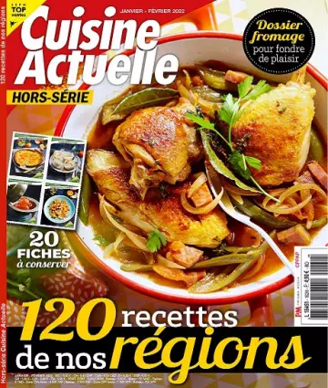 Cuisine Actuelle Hors Série N°162 – Janvier-Février 2022  [Magazines]