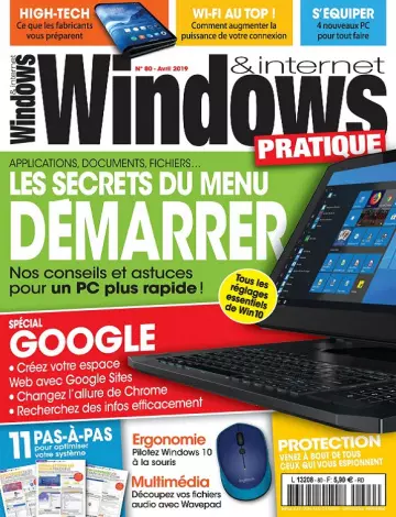Windows et Internet Pratique N°80 – Avril 2019 [Magazines]