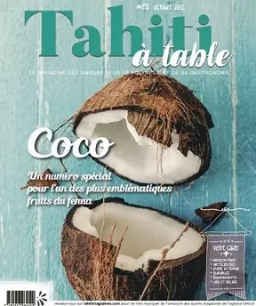 Tahiti à Table N°20 – Octobre 2021 [Magazines]