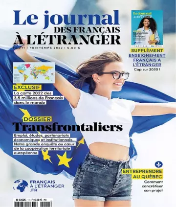 Le Journal des Français à l’étranger N°11 – Printemps 2022 [Magazines]