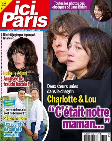 Ici Paris N°4073 Du 26 Juillet 2023  [Magazines]