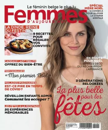 Femmes D’Aujourd’hui N°50 Du 16 Décembre 2021  [Magazines]