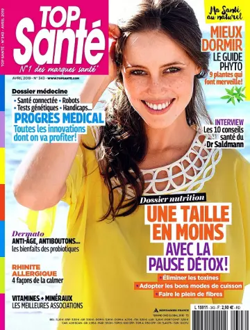 Top Santé N°343 – Avril 2019 [Magazines]