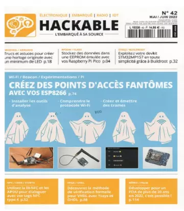 Hackable Magazine N°42 – Mai-Juin 2022 [Magazines]