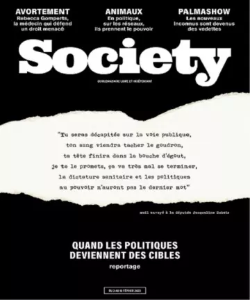Society N°173 Du 3 au 16 Février 2022  [Magazines]