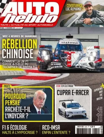 Auto Hebdo - 13 Novembre 2019 [Magazines]