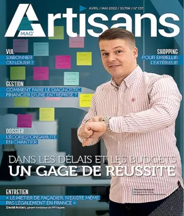 Artisans Mag N°157 – Avril-Mai 2022 [Magazines]