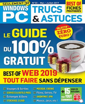 Windows PC Trucs et Astuces N°33 – Mai-Juillet 2019 [Magazines]