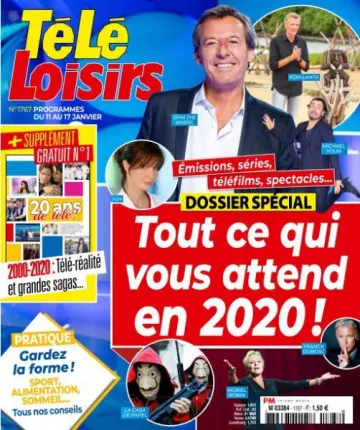 Télé Loisirs - 6 Janvier 2020 [Magazines]