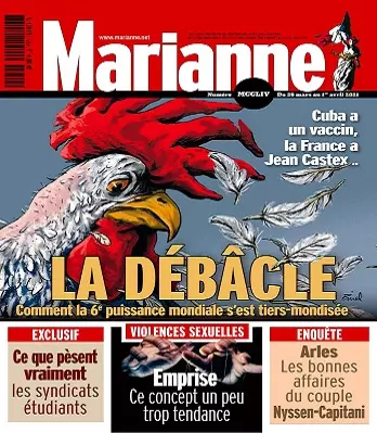 Marianne N°1254 Du 26 Mars 2021  [Magazines]