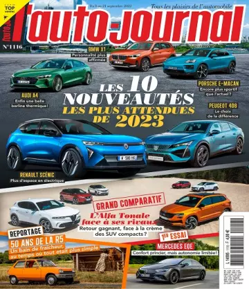 L’Auto-Journal N°1116 Du 8 au 21 Septembre 2022  [Magazines]