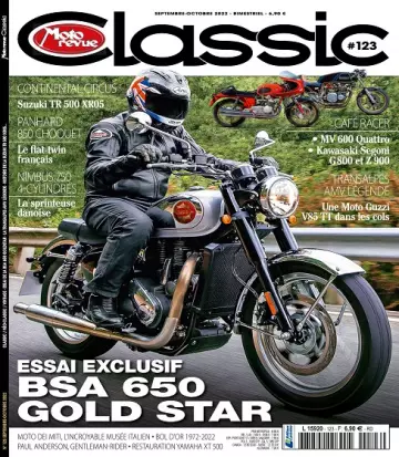 Moto Revue Classic N°123 – Septembre-Octobre 2022  [Magazines]