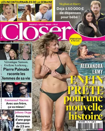 Closer N°725 Du 3 au 9 Mai 2019  [Magazines]