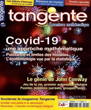 Tangente Magazine N°194 – Juin-Juillet 2020 [Magazines]