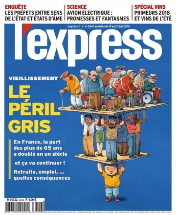 L’Express N°3546 Du 19 au 25 Juin 2019  [Magazines]