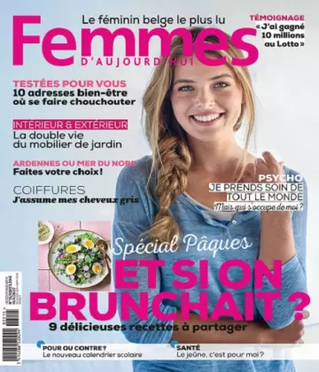 Femmes D’Aujourd’hui N°15 Du 14 au 20 Avril 2022  [Magazines]