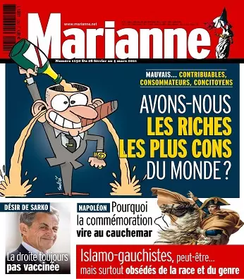 Marianne N°1250 Du 26 Février 2021  [Magazines]