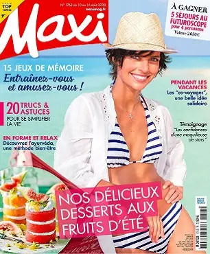 Maxi N°1763 Du 10 au 16 Août 2020  [Magazines]