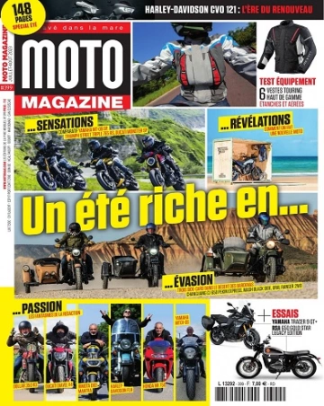 Moto Magazine N°399 – Juillet-Août 2023  [Magazines]