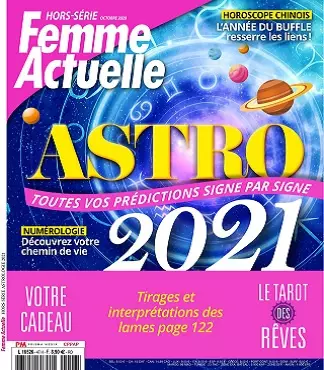 Femme Actuelle Hors Série Astro N°47 – Octobre 2020  [Magazines]