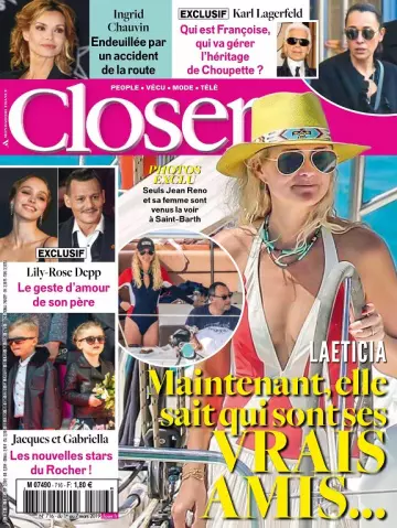 Closer N°716 Du 1er au 7 Mars 2019  [Magazines]