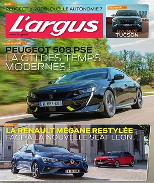 L’Argus N°4580 Du 24 Septembre au 14 Octobre 2020  [Magazines]