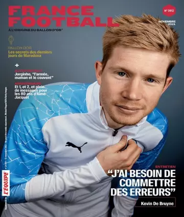 France Football N°3912 – Novembre 2021  [Magazines]