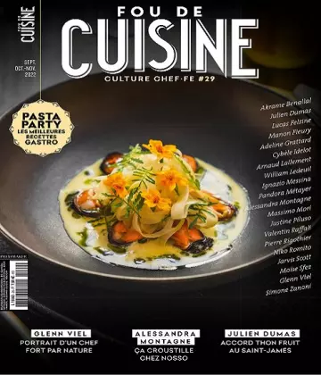 Fou De Cuisine N°29 – Septembre-Novembre 2022 [Magazines]