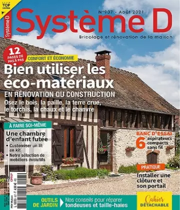 Système D N°907 – Août 2021  [Magazines]