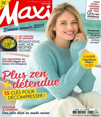 Maxi N°1784 Du 4 au 10 Janvier 2021  [Magazines]