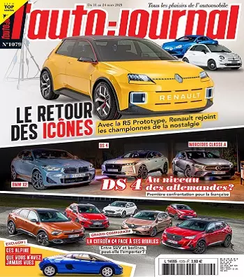 L’Auto-Journal N°1079 Du 11 au 24 Mars 2021  [Magazines]
