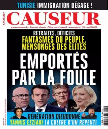Causeur N°111 – Avril 2023  [Magazines]