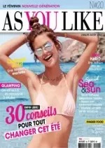 As You Like - Juillet-Août 2017  [Magazines]