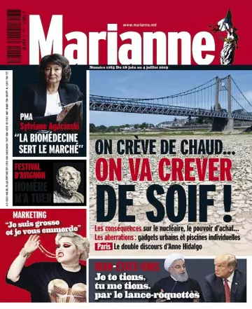 Marianne N°1163 Du 28 Juin 2019  [Magazines]