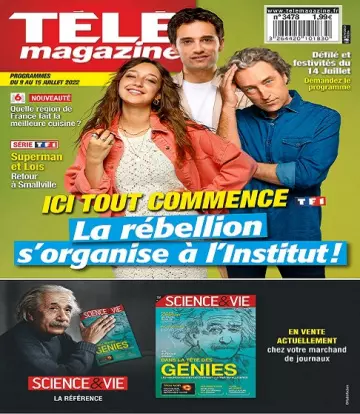 Télé Magazine N°3478 Du 9 au 15 Juillet 2022  [Magazines]