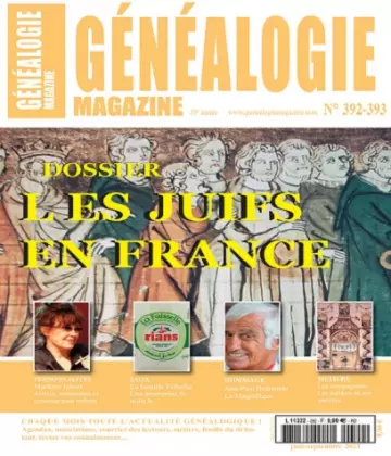 Généalogie Magazine N°392-393 – Juin-Septembre 2021 [Magazines]