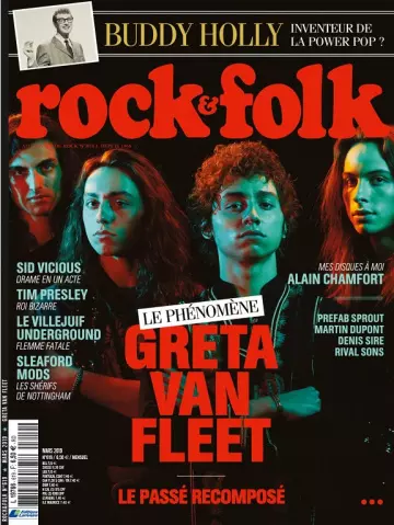 Rock et Folk N°619 – Mars 2019  [Magazines]