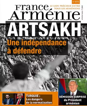France Arménie N°493 – Février 2022 [Magazines]