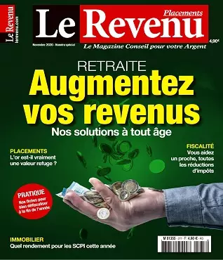 Le Revenu Placements N°277 – Novembre 2020  [Magazines]