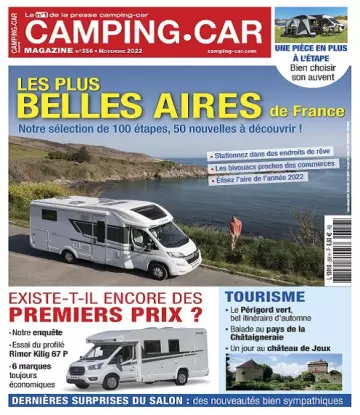 Camping-Car Magazine N°356 – Novembre 2022 [Magazines]