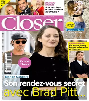 Closer N°888 Du 17 au 23 Juin 2022  [Magazines]